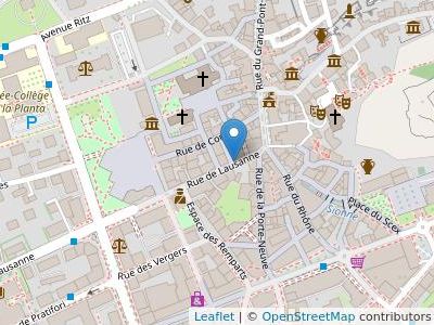 Crittin & Delessert - Map