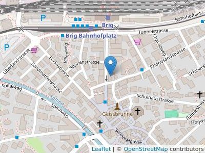 Borter, Arnold, Ruppen - Map