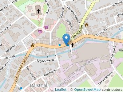 Büro Balsthal - Map