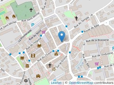 Saucy, Allimann, Boillat - Map