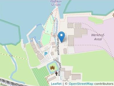 Geschäftshaus Steinfabrik Zürichsee Pfister & Huber - Map