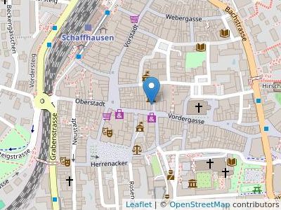 Advokaturbüro Dr. Gion Hendry - Map