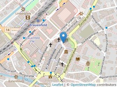 Advokaturbüro Moser - Map